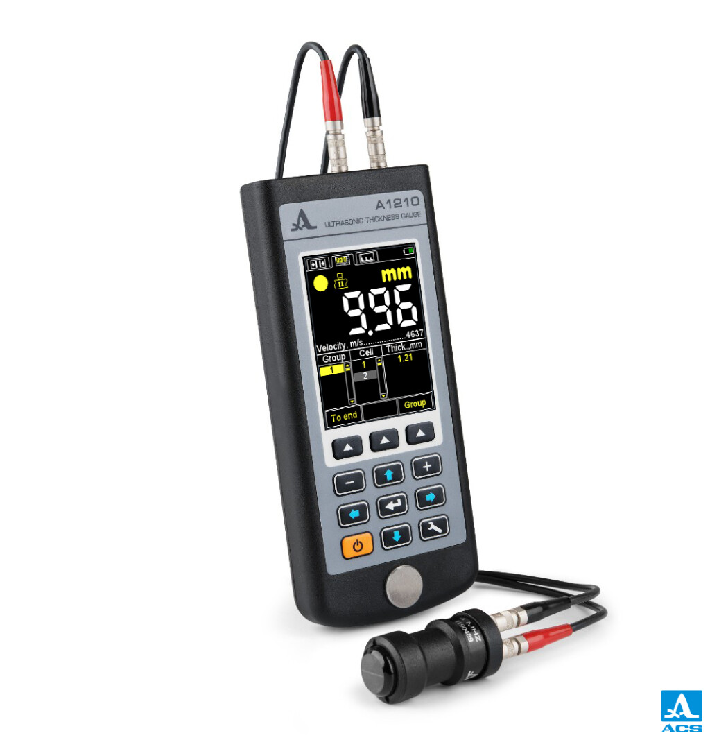 A1210 - universal ultrasonic thickness gauge 3 A1210 - universal ultrasonic thickness gauge