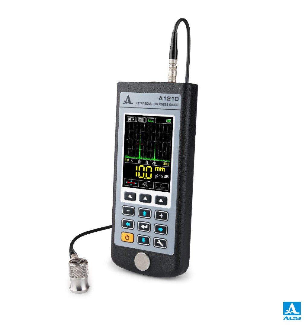 A1210 - universal ultrasonic thickness gauge 2 A1210 - universal ultrasonic thickness gauge