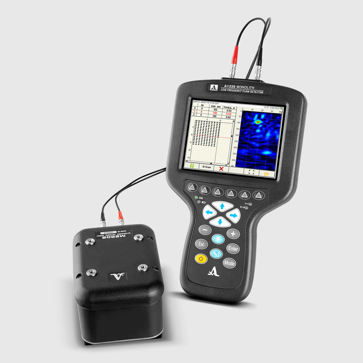 A1220 Monolith 3D Ultrasonic Pulse-Echo Flaw detector 4 A1220 Monolith 3D Ultrasonic Pulse-Echo Flaw detector