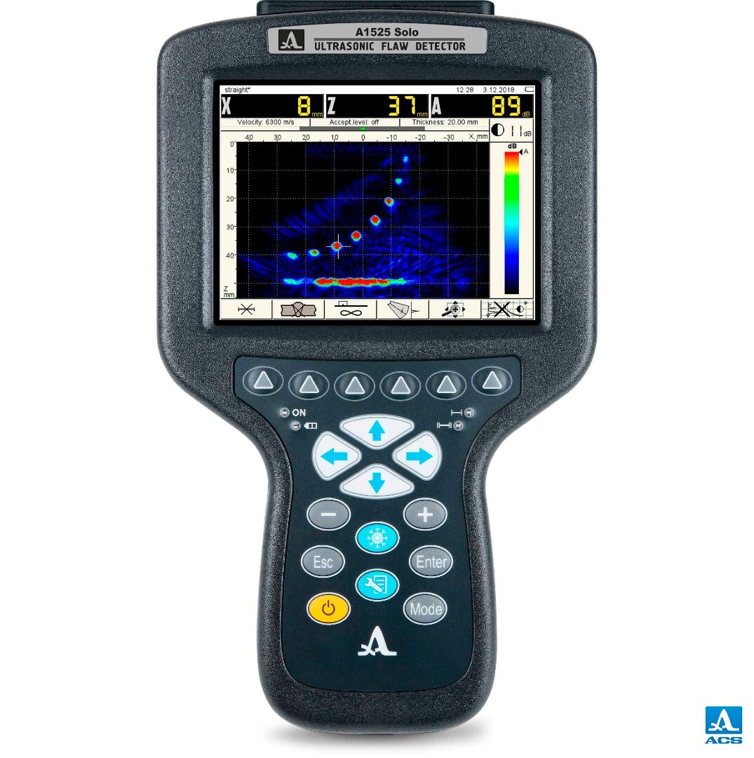 A1525 Solo - Lightweight TFM Phased Array Ultrasonic Flaw Detector