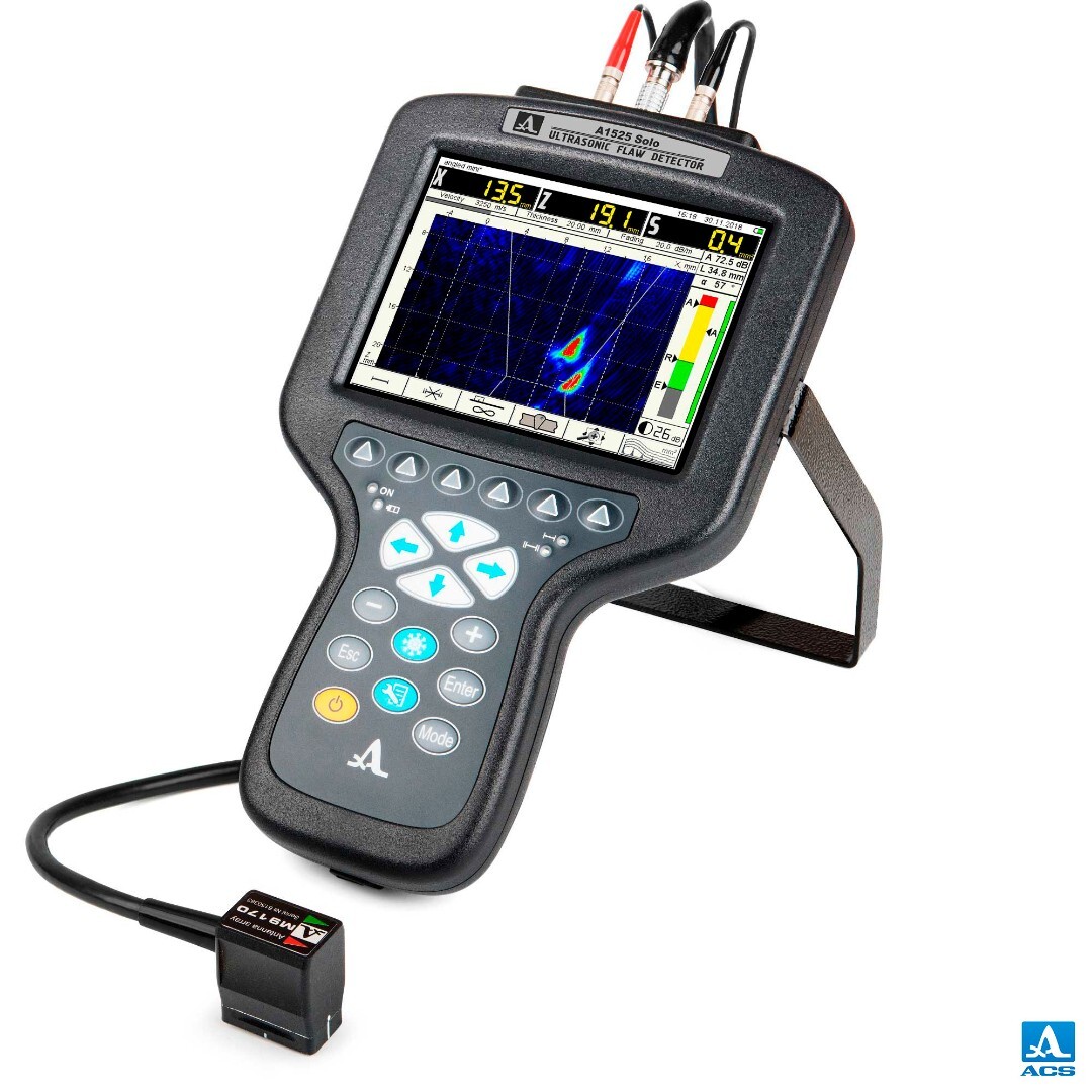 A1525 Solo - Lightweight TFM Phased Array Ultrasonic Flaw Detector
