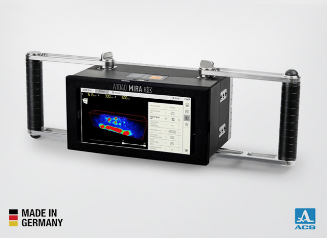 Setting Standards in Non-destructive Concrete Testing with Ultimate Ultrasonic Tomograph A1040 Mira 3D