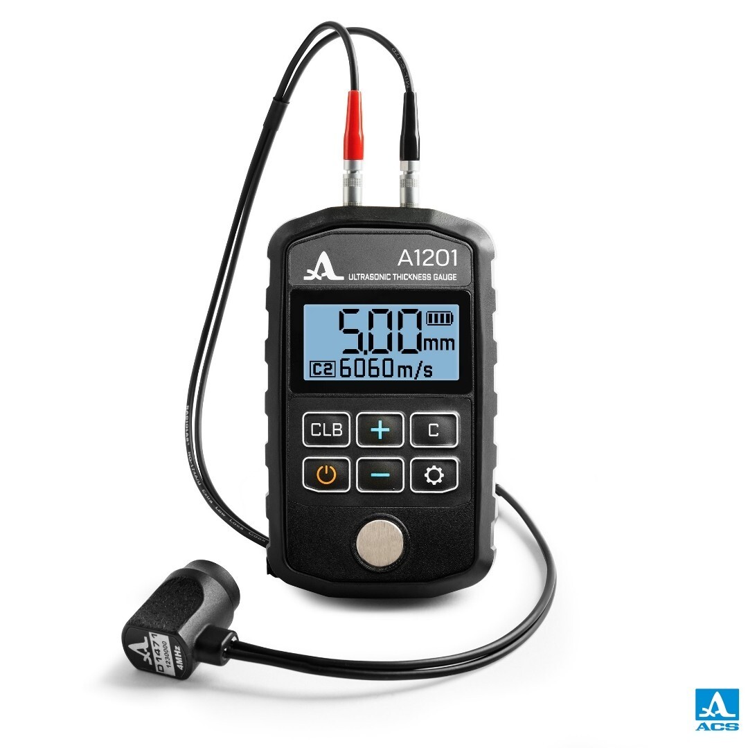 A1201 compact ultrasonic thickness gauge