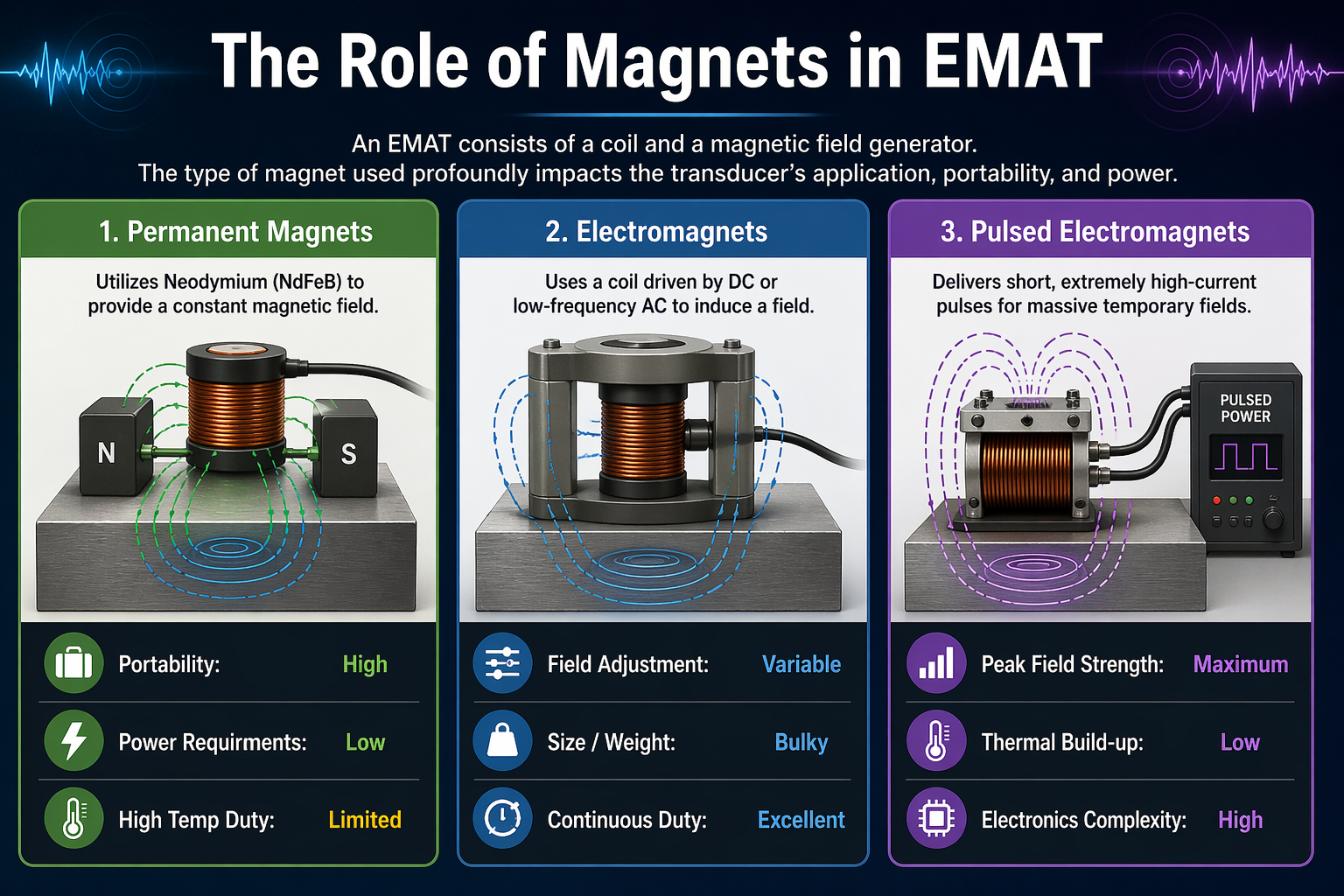 The Role of Magnets in EMAT
